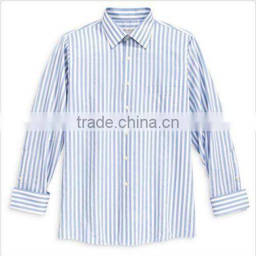 Light Color Men's Cotton Dress Shirt