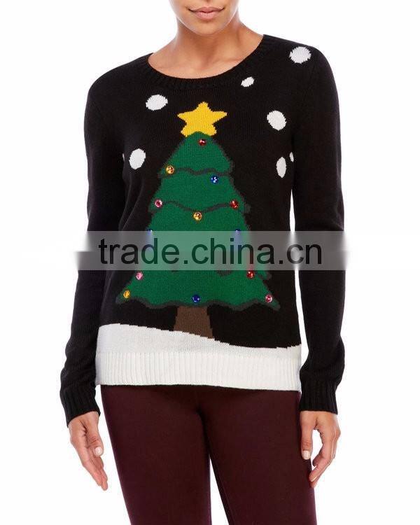 Wholesale Christmas Sweaters knited Christmas Jumpers in Stocks