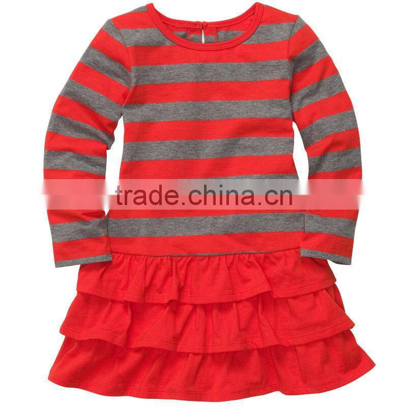 GIRLS ANIMAL PRINTED RUFFLE DRESS