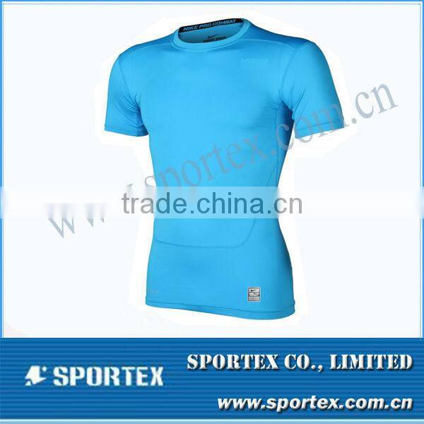 OEM compression wear/ OEM compression top / customed men's compression shirt