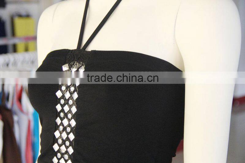 Punk Style Seamless Women Sex Tube Top