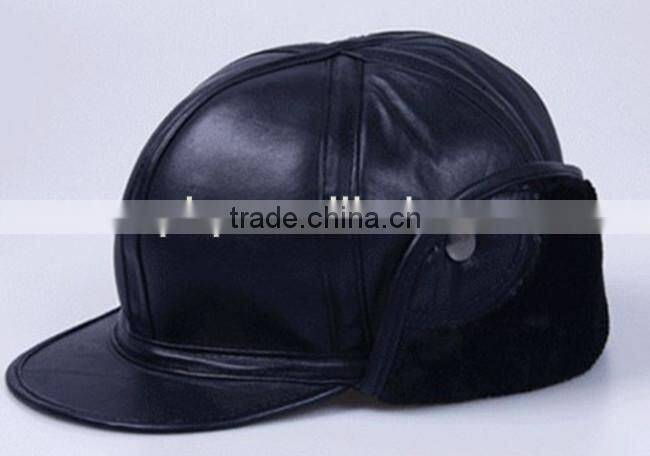 black leather snapback hat wholesale