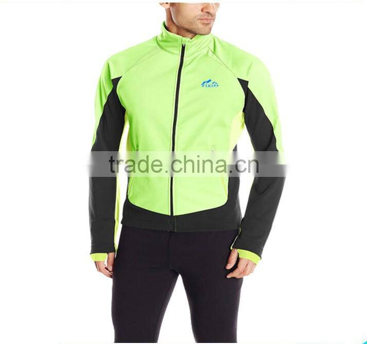 Cycling wind breaker mens softshell jacket
