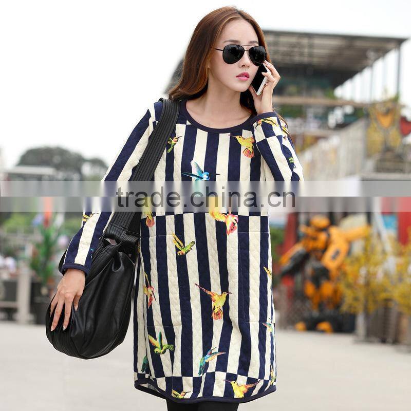 Korean design autumn dress, maternity dress, long sleeve dress
