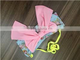 Children swimsuit three-piece floral bikinifloral bikini girls swimwear