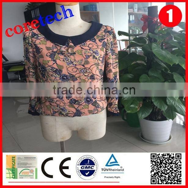 Fashion wholesale printed chiffon shirt designs