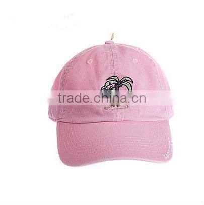 Embroidered cheap baseball caps for sale pink flat caps