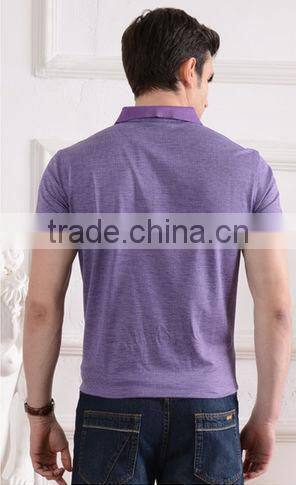 Custom Blank Elegant Mens Polo T Shirt 100% Cotton Manufacturers