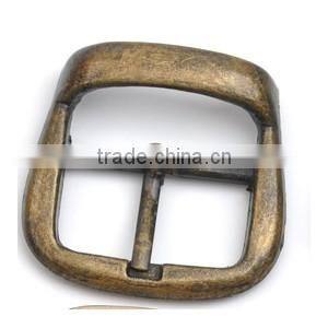 Inner width 22mm metal belt buckle pin buckle simple style silver/bronze/black/gold BK-049