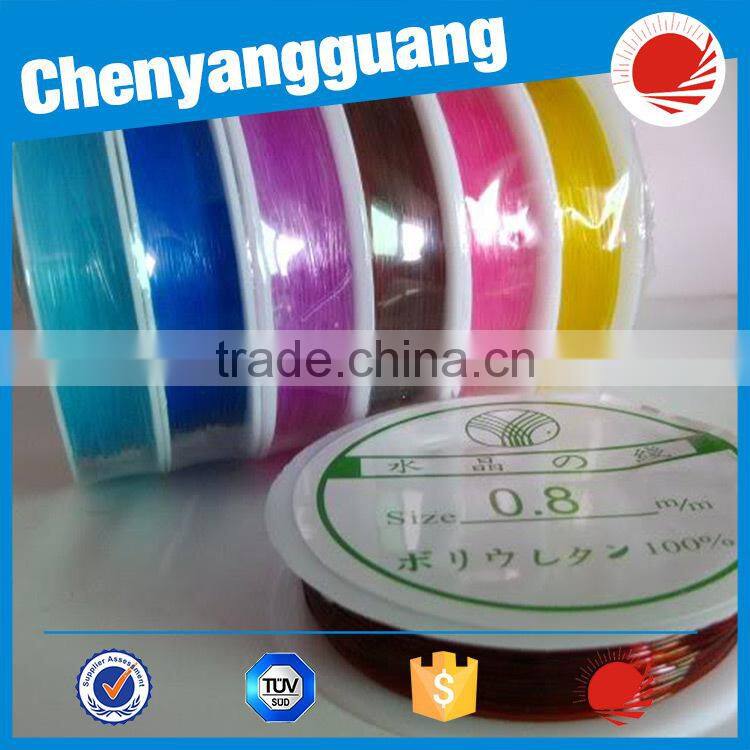 2017 CYG Round Elastic Latex-free Cord for Bracelet Making Knots Easily Stretchy