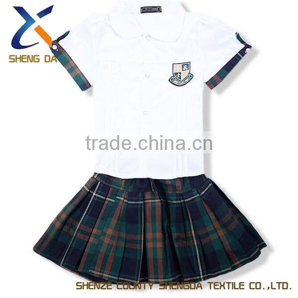 2016 latest dress designs unisex school uniforms children wholesale, school uniforms colours
