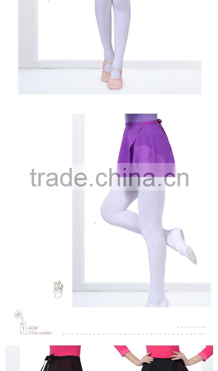 Training Chiffon Wrap Skirt Short Ballet Skirt