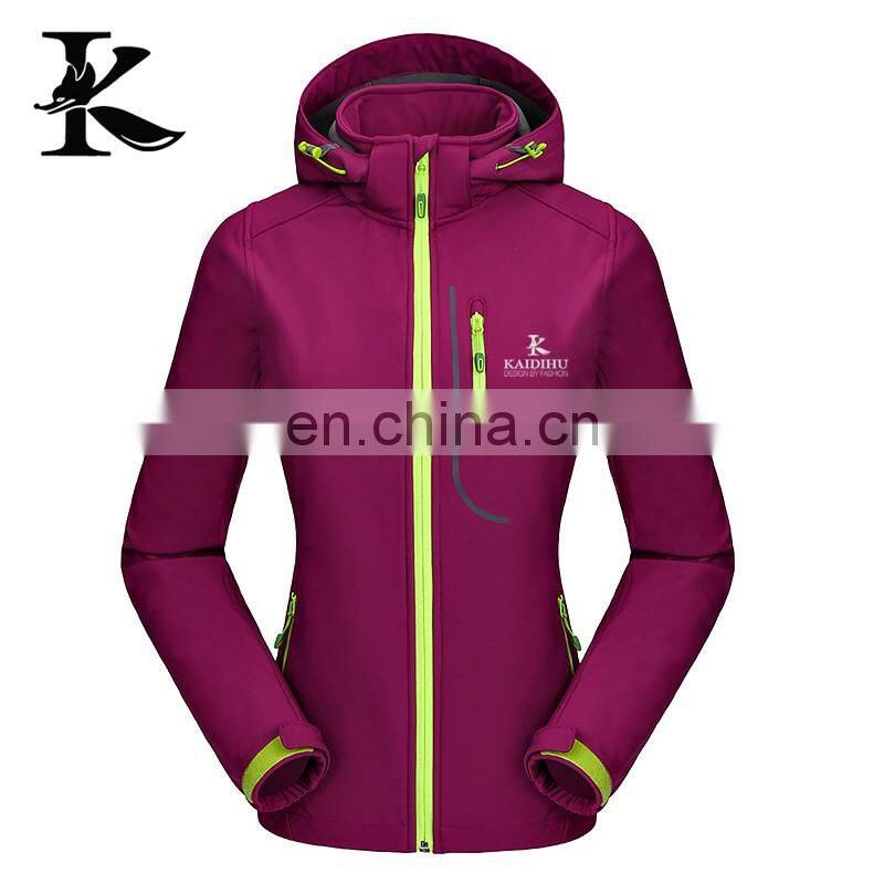 Comfortable Softshell Jackets Breathable Women Jacket