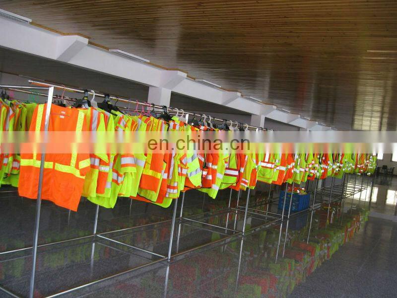 yellow kids reflective Europe standard Safety Vest Conforms to EN471 Class2