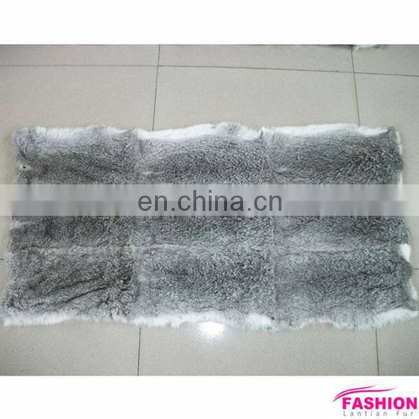 High quality cheap rex rabbit fur plates for women's clothing
