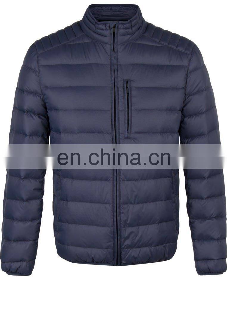 men western 100%polyester wadding coat