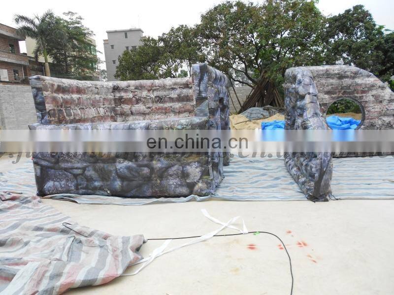 inflatable paintball bunkers/inflatable paintball arena