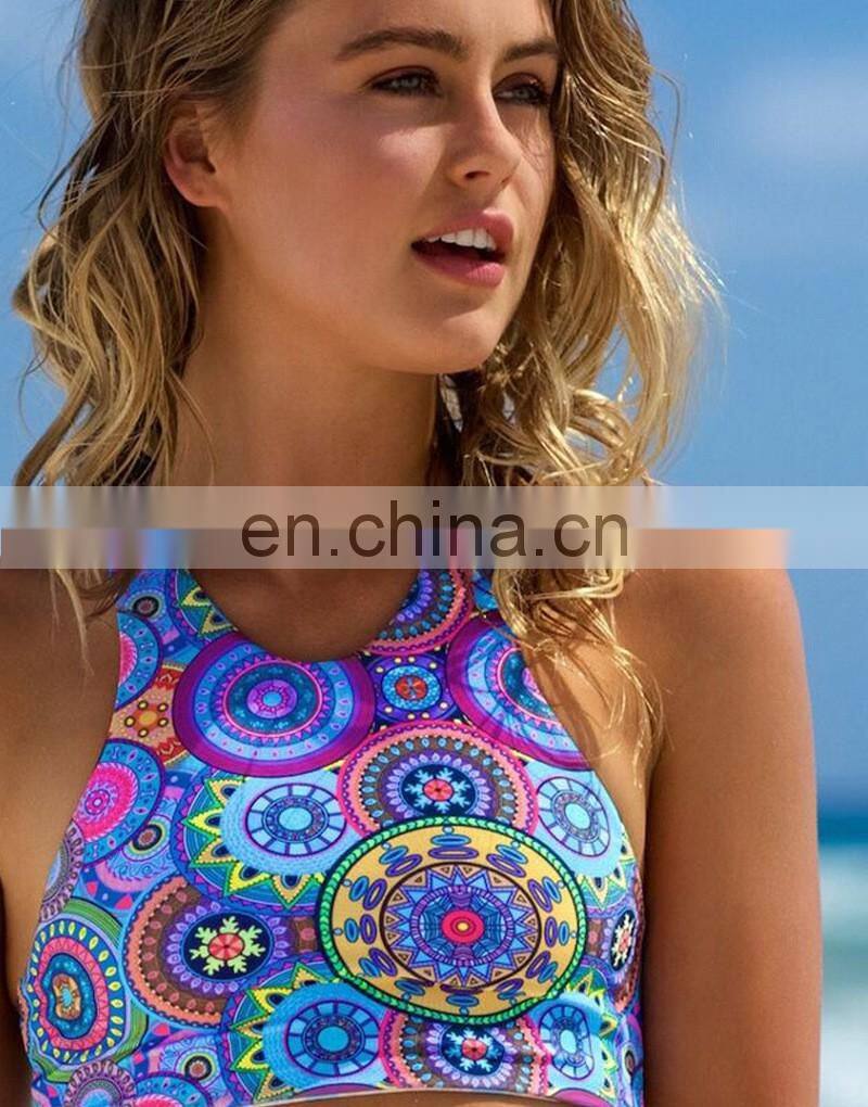 2016 hot sale women sexy swimwear good quality custom made bikini