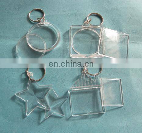 Custom Blank Plastic Key Tag which insert paper