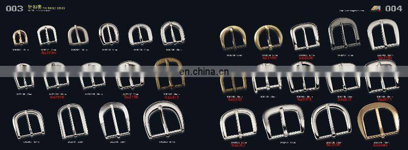 High class shoe safety belt buckle metal pin buckle