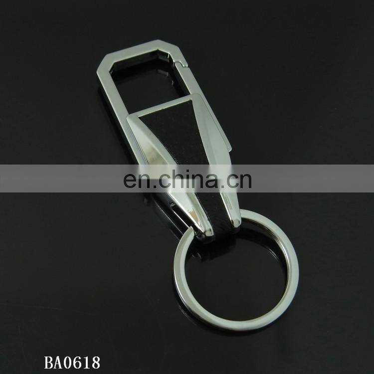 High end fashion luxurious metal keychain for man