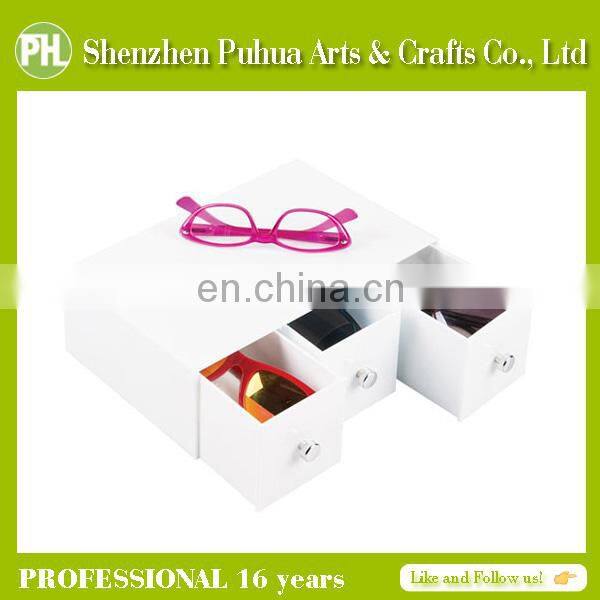 Acrylic Wall Mount Poster Holder, Eyeglasses Storage Jewelry Box, Display Showcase For Eye Glasses Shop