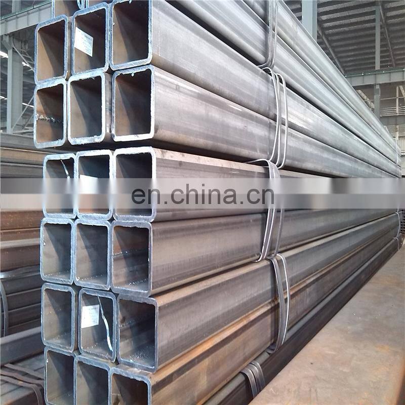 High Quality Trade Assurance Pipe Black Bright 100X100 Galvanized Square Steel Tubing