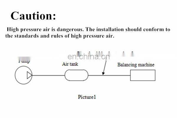 turbo core Full speed dynamic balancing testing machine