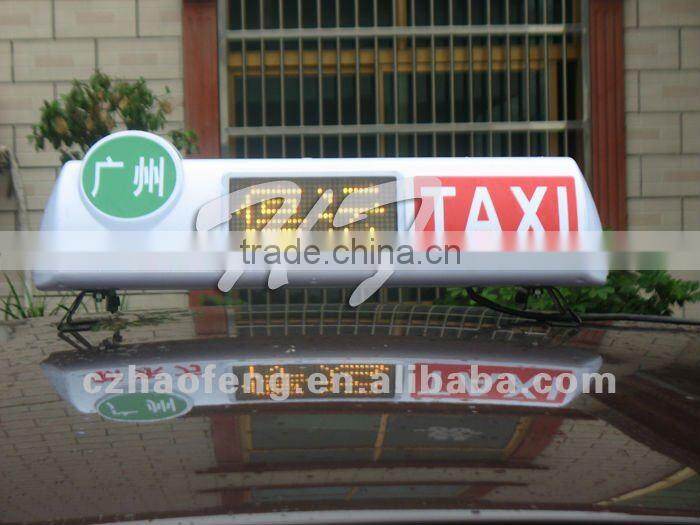 HF101 taxi led display taxi sign