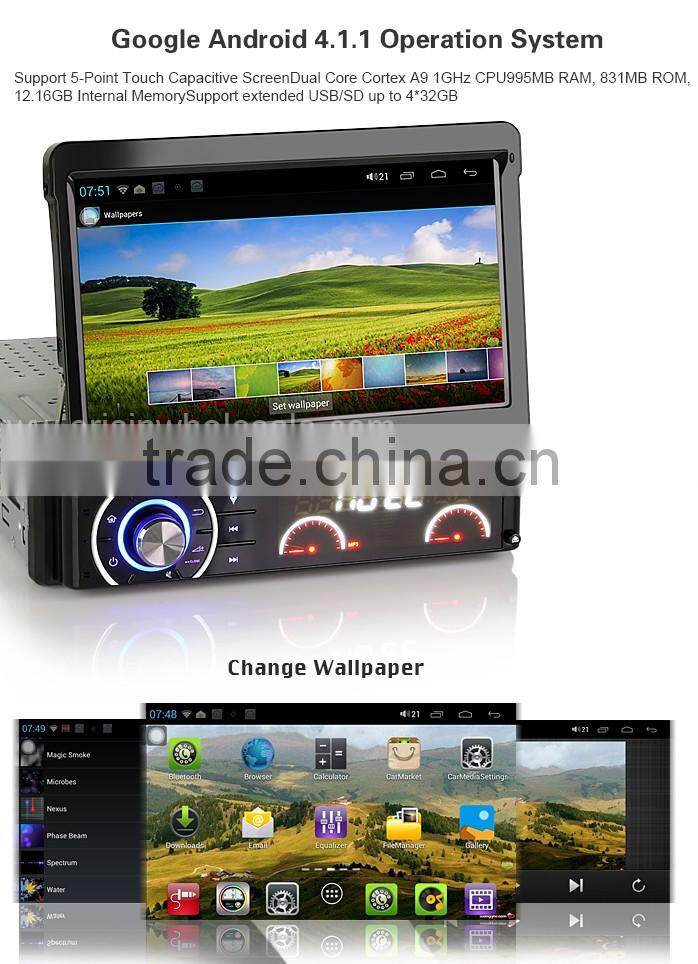 Erisin ES8990A 7 inch 1 Din Car DVD Navigation System