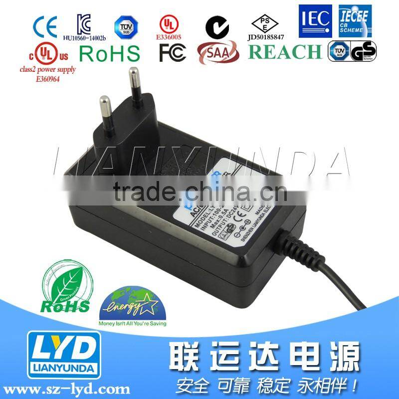 9v 1a level vi power adapter 15V 0.8A power transformer with gs pse kc ul cul certificate