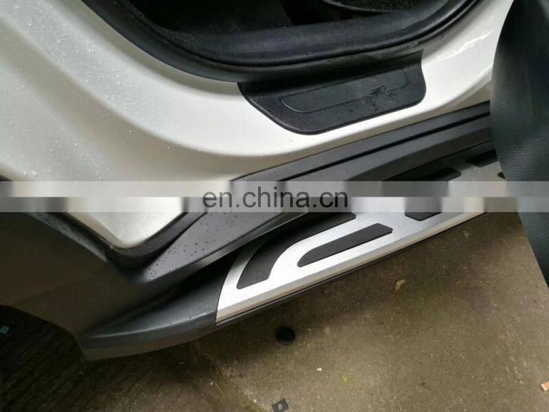 Top quality Aluminum running board for 2018 KIA SportageR auto side step for car foot pedals