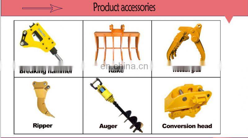 2019 New CE Certificated Small Excavators for Sale Mini Digger Excavators