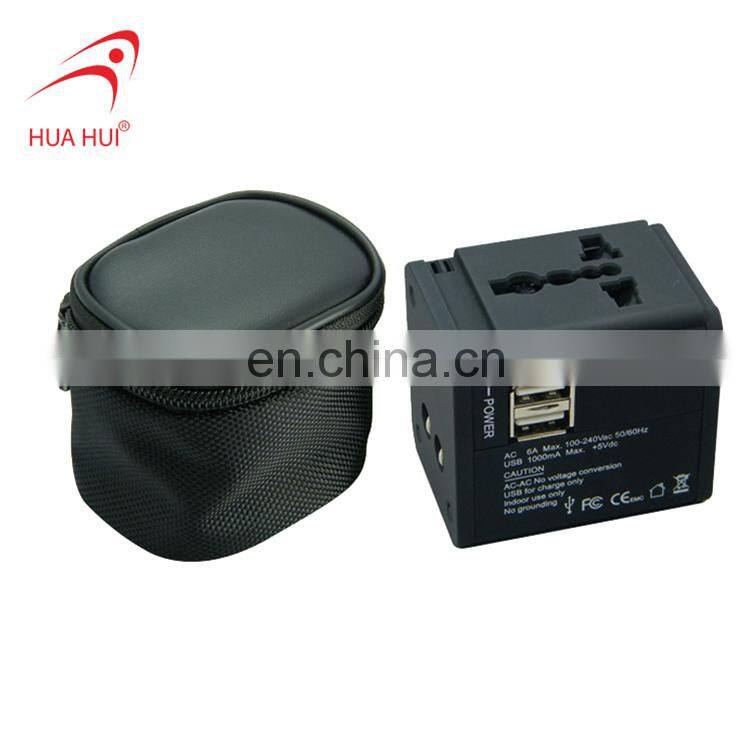 CE USB Power All in One Universal World Wide Travel Adaptor Plug