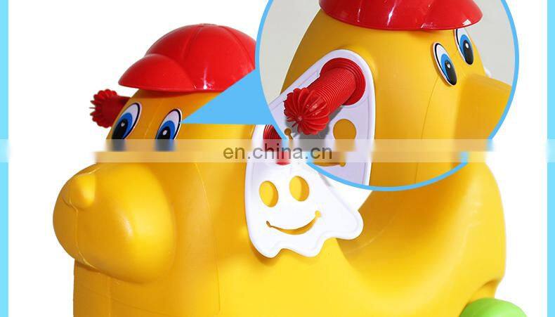 2018 children mini dog plastic ride on car toys