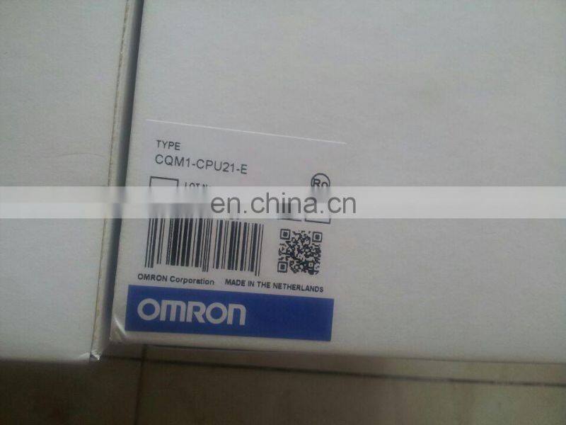 Omron PLC CQM1-CPU21-E CPU Unit 24VDC 10mA 18 Points Brand New High Quality