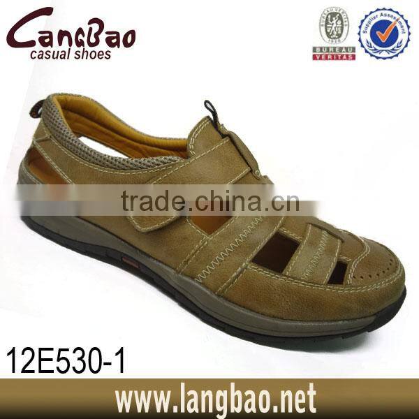 2014 italian mens leather sandals
