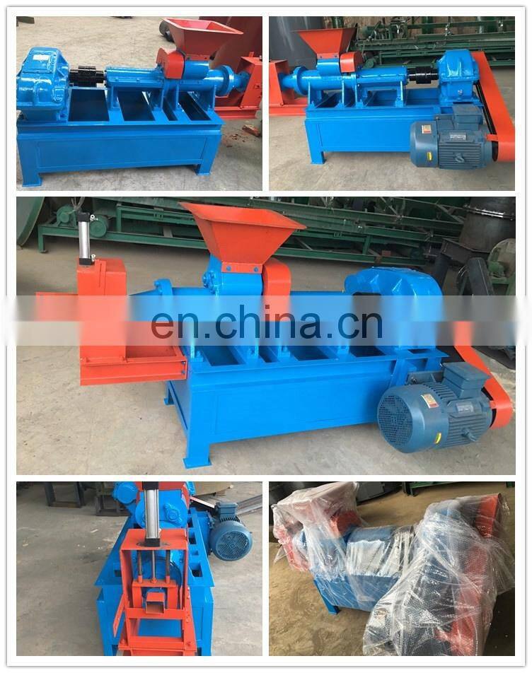 China manufacture wood charcoal coco peat briquettes press machine