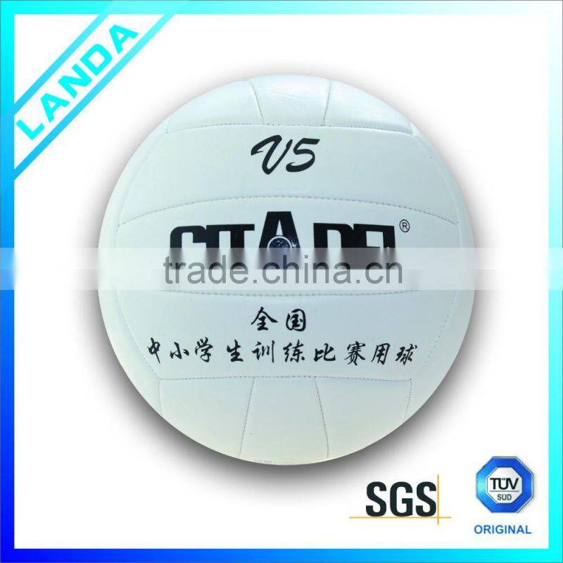 cheap PVC machine sititched volleyball