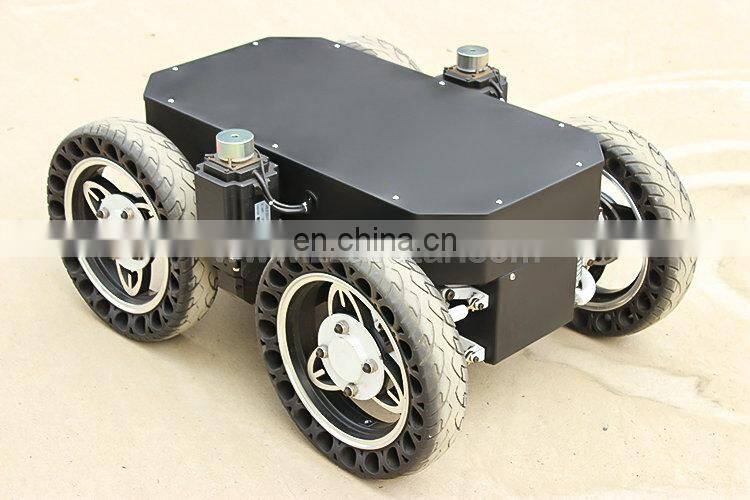 heavy load 4wd remote controller military vehicle car mobile wheeled robot chassis robot platform