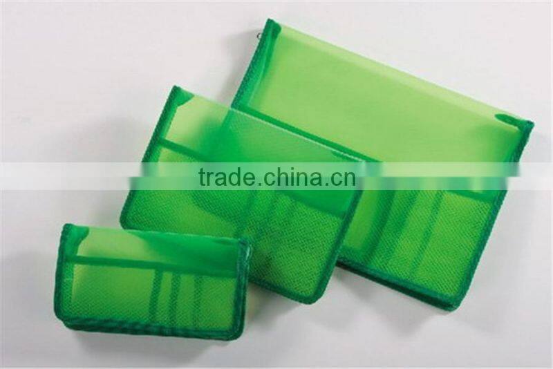 best quality plastic a4 size file bag with ziplock for office stationery RYX-ZB774