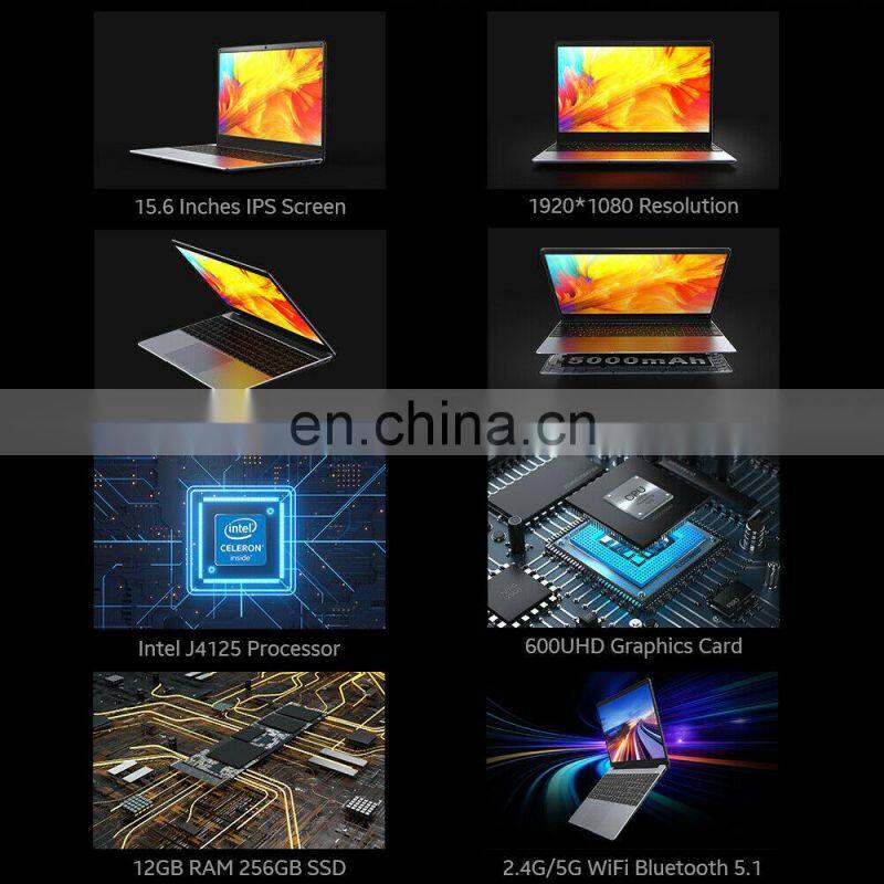 15.6 inch Win 10 CHUWI HeroBook Pro /HeroBook Plus 1920*1080 IPS Screen Dual core 8GB/12GB RAM 256GB SSD Laptop
