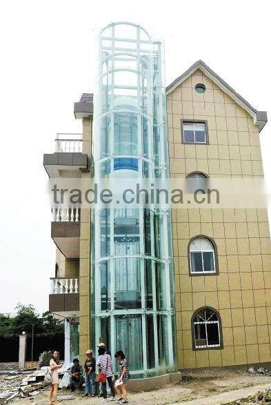 glass elevator