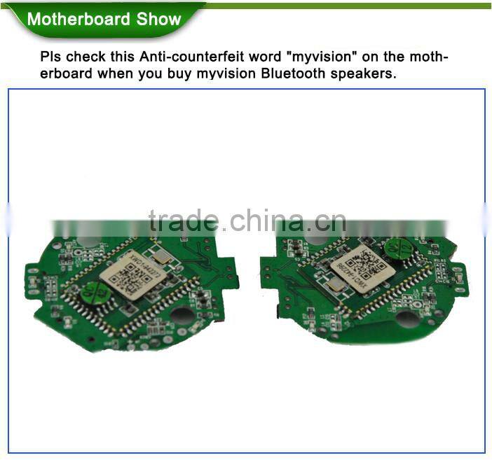 promotional maching stereo speaker portable maching speaker with blister packing