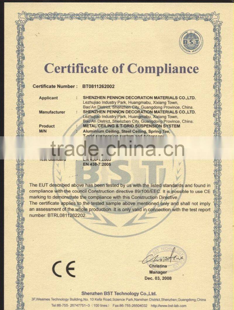 Ceiling Tiles Type Suspended Ceiling Special Pattern Aluminum Panel