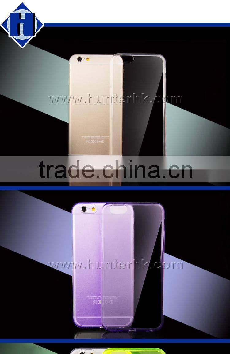 Crystal Full Clear TPU Case For iphone6G Plus