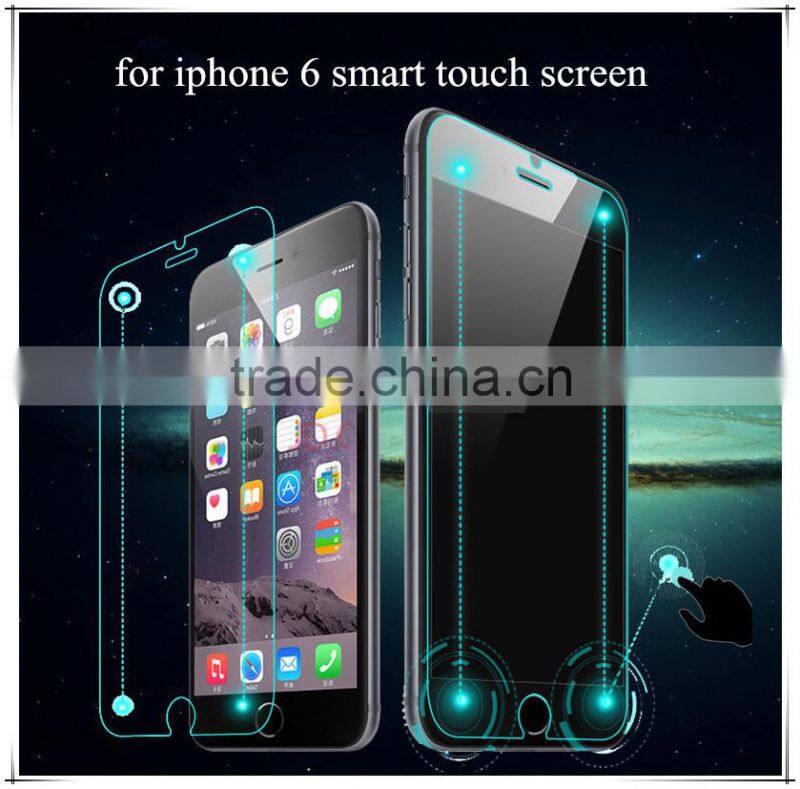 New products 2016 smart tempered glass screen protector cases for iphone 6 and 6s