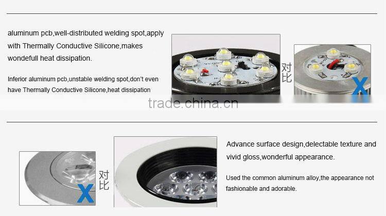 Beautiful decorated light 3w led ceiling lamp