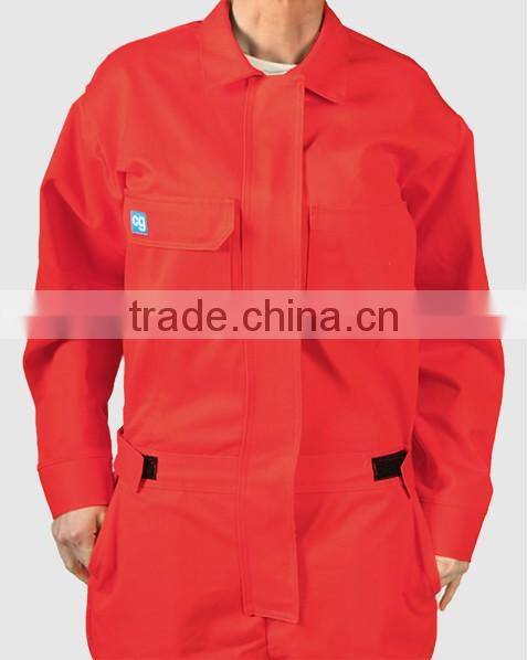 100% cottom Factory custom workwear with long sleeve waterproof