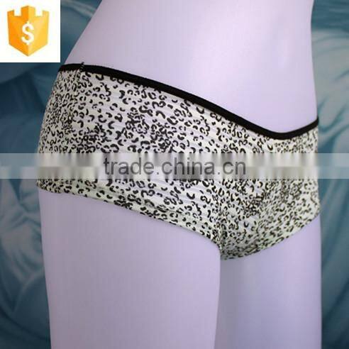 Light green sexy wild leopard panties